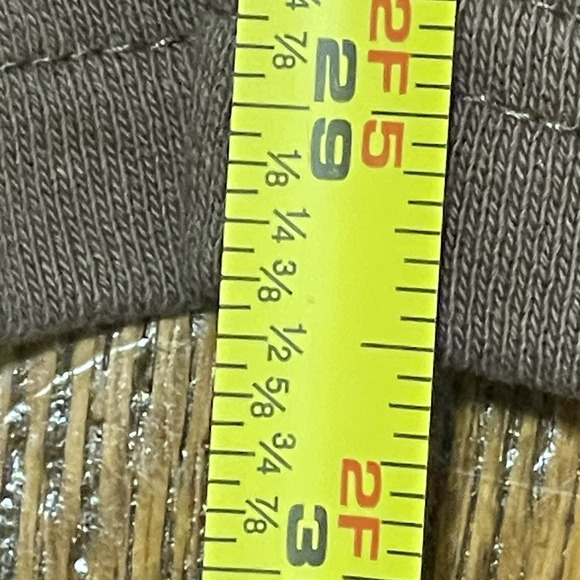 Free People Marty Smocked Sweatshirt Hooded Tunic Mini Dress Brown Bear Size Sm - Picture 10 of 12